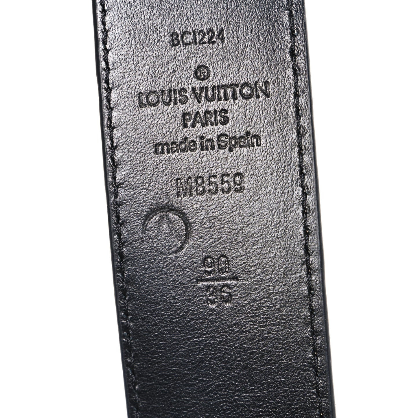 Calfskin 35mm Belt 90 36 Brown