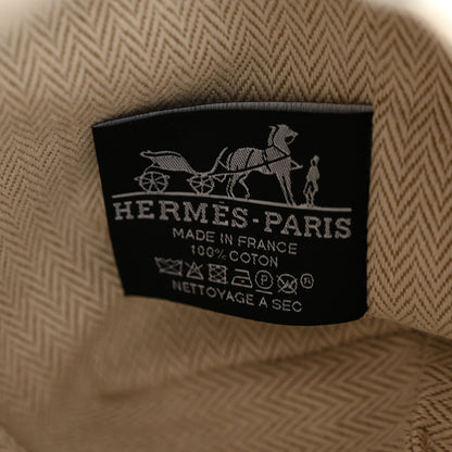 Hermes Canvas Small Bride-A-Brac Pouch Eucalyptus 6 of 8