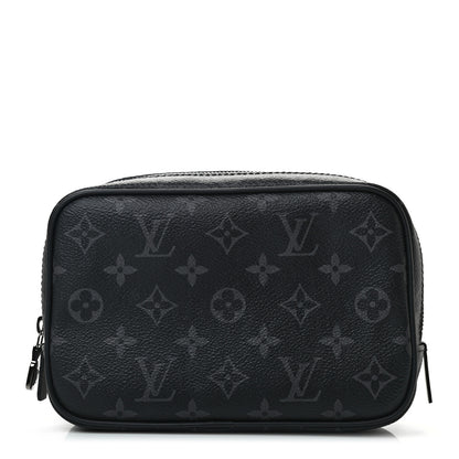 Louis Vuitton Monogram Eclipse Toilet Pouch PM 1 of 7