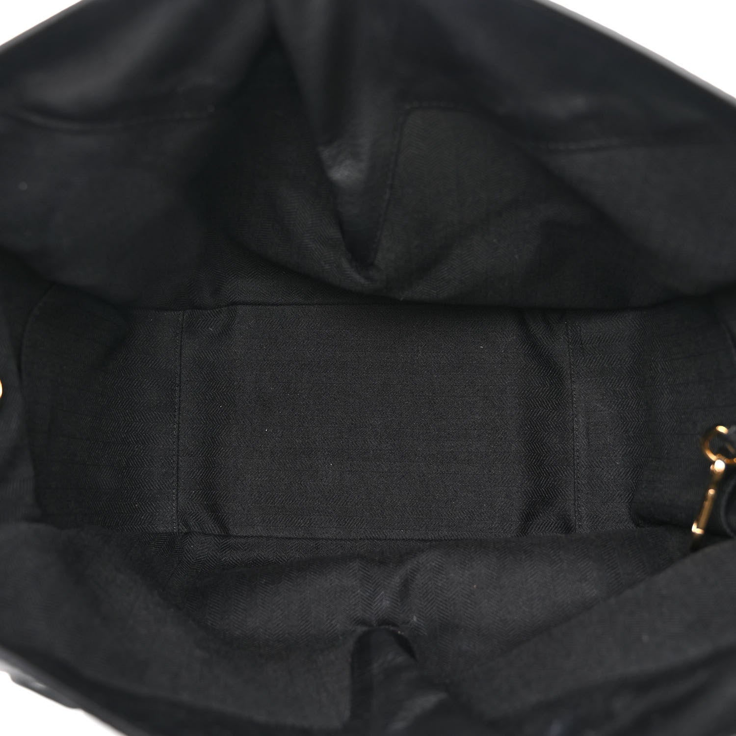 Loewe Calfskin Small Whipstitch Hammock Shoulder Bag Black 5 of 11