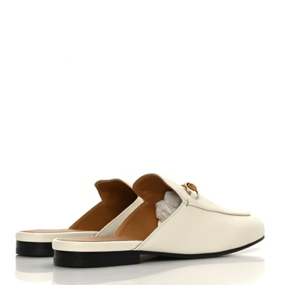 Gucci Malaga Kid Womens Princetown Slippers 37 Mystic White 4 of 8