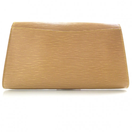 Louis Vuitton Epi Art Deco Clutch Gold 2 of 10