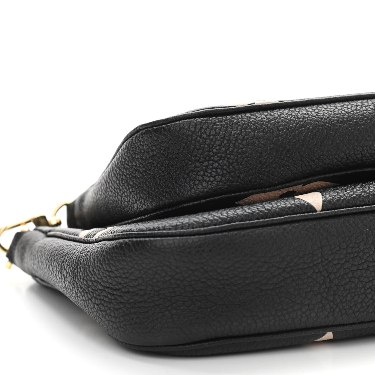 Louis Vuitton Empreinte Monogram Giant Multi Pochette Accessories Black Beige 9 of 10