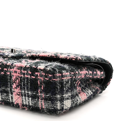 Chanel Tweed Quilted Medium Double Flap Multicolor 10 of 12