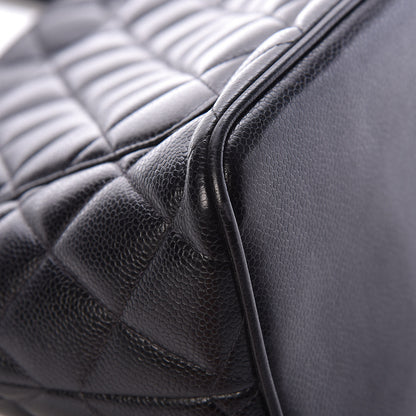 Chanel Caviar Quilted Medallion Tote Black 14 of 15