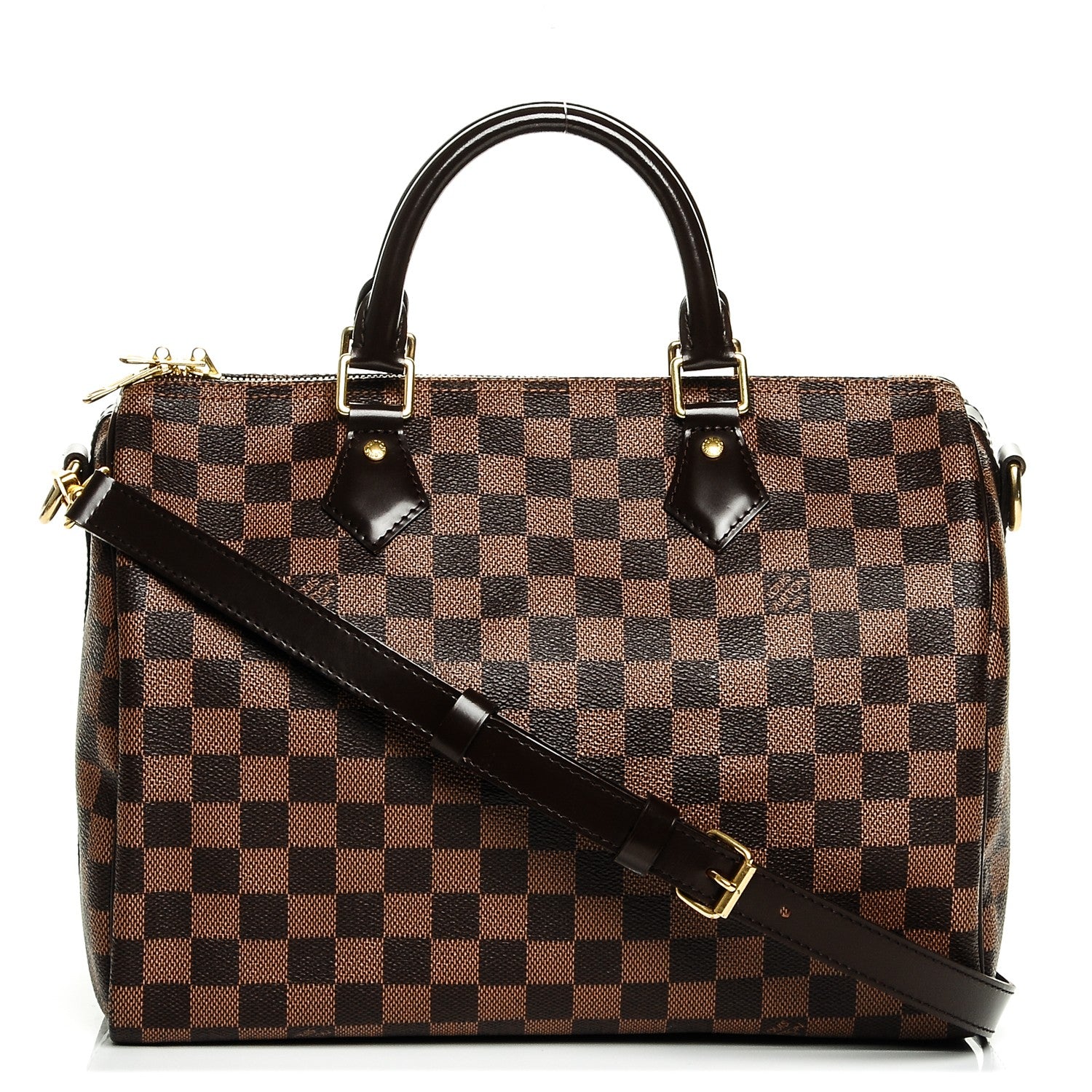 Louis Vuitton Damier Ebene Speedy Bandouliere 30 1 of 6