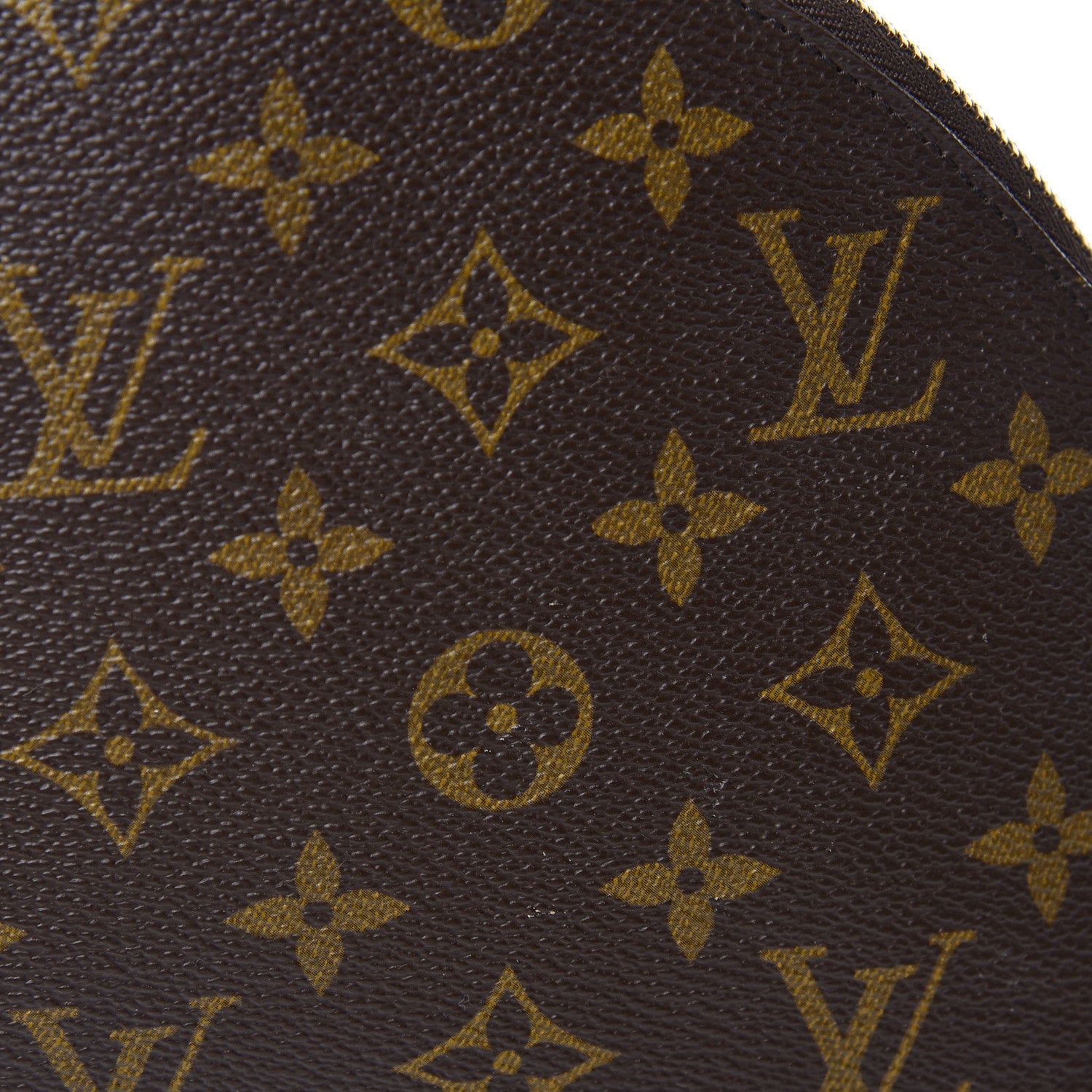 Louis Vuitton Monogram Trousse Demi Ronde 13 of 13