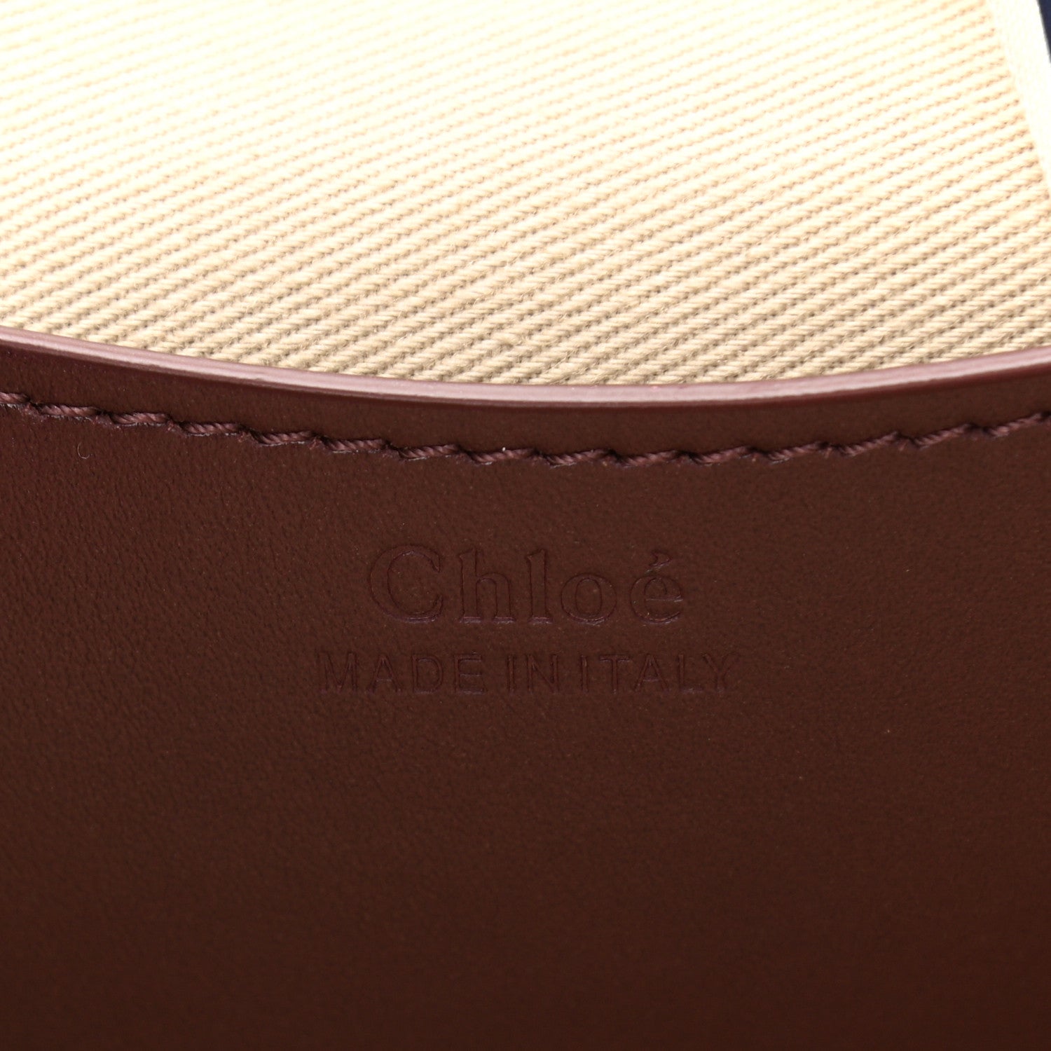 Chloe Calfskin Large Tess Bag Burnt Brown 6 of 10