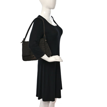 Fendi Zucchino Mama Baguette Brown 2 of 11