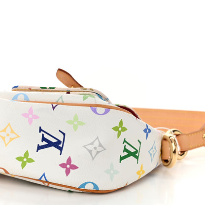 Louis Vuitton Monogram Multicolor Lodge PM White 9 of 10