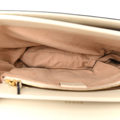 Gucci GG Supreme Monogram Horsebit 1955 Shoulder Bag Beige Mystic White 5 of 11
