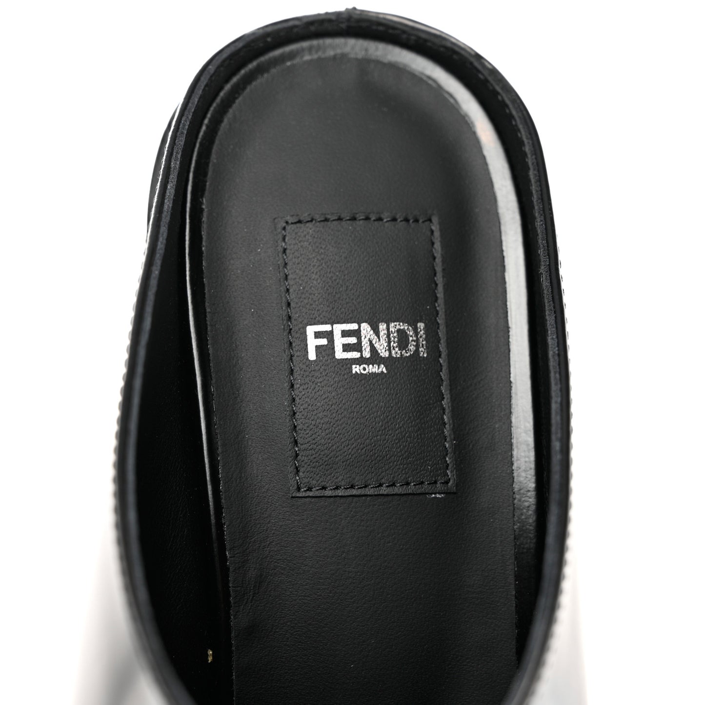 Vitello Abrasivato FF Cut Mules 39 Black
