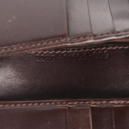 Fendi Zucca Calfskin Compact Wallet Tobacco 6 of 11