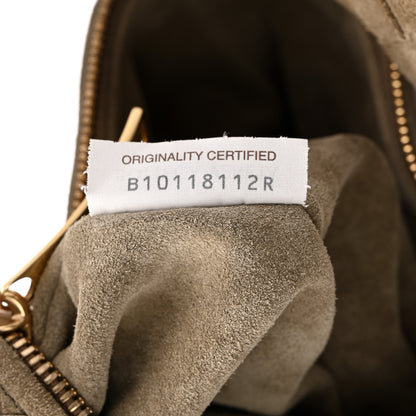 Bottega Veneta Suede Calfskin Intrecciato Teen Jodie Hobo Beige 7 of 10