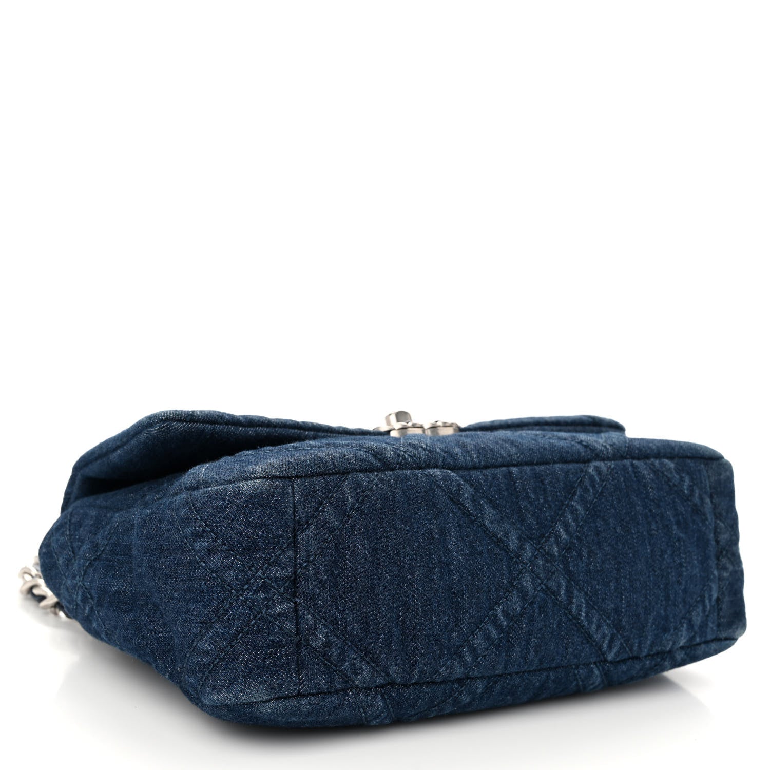 Chanel Denim Quilted Medium Chanel 19 Flap Blue 8 of 10