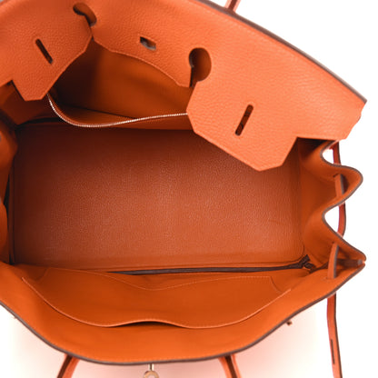 Hermes Togo Birkin 35 Orange 5 of 13