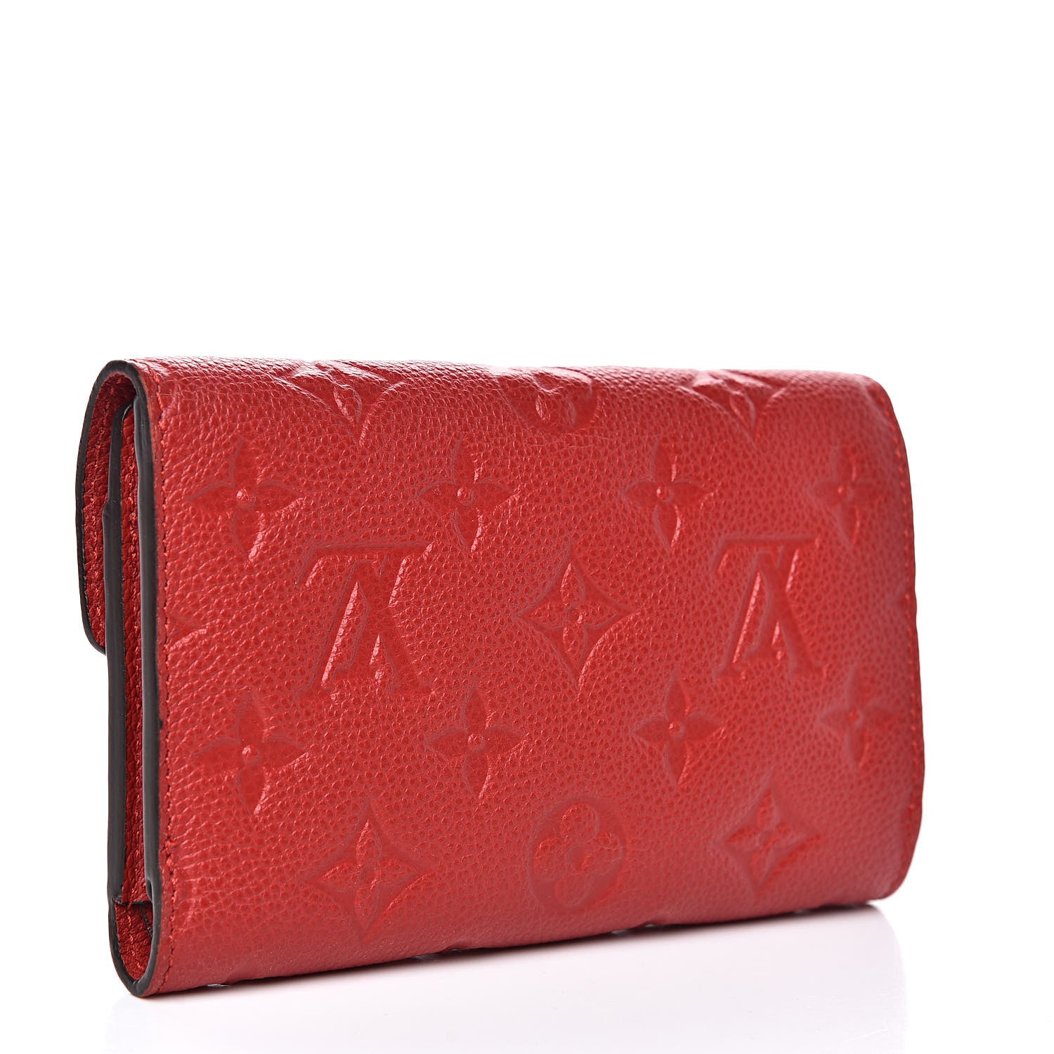 Louis Vuitton Empreinte Compact Curieuse Wallet Cherry 3 of 9