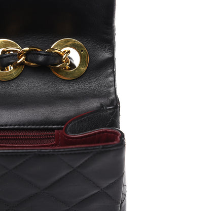 Chanel Lambskin Quilted XL Jumbo Single Flap Black 15 of 18