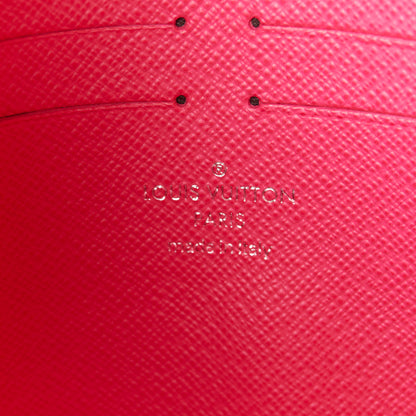 Louis Vuitton Monogram Macassar Pochette Voyage MM Fuchsia 6 of 7