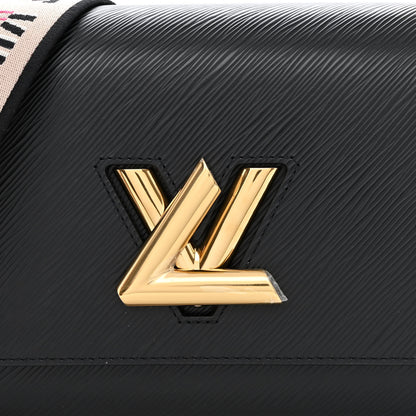Louis Vuitton Epi Twist Top Handle Shoulder Bag MM Black 8 of 10