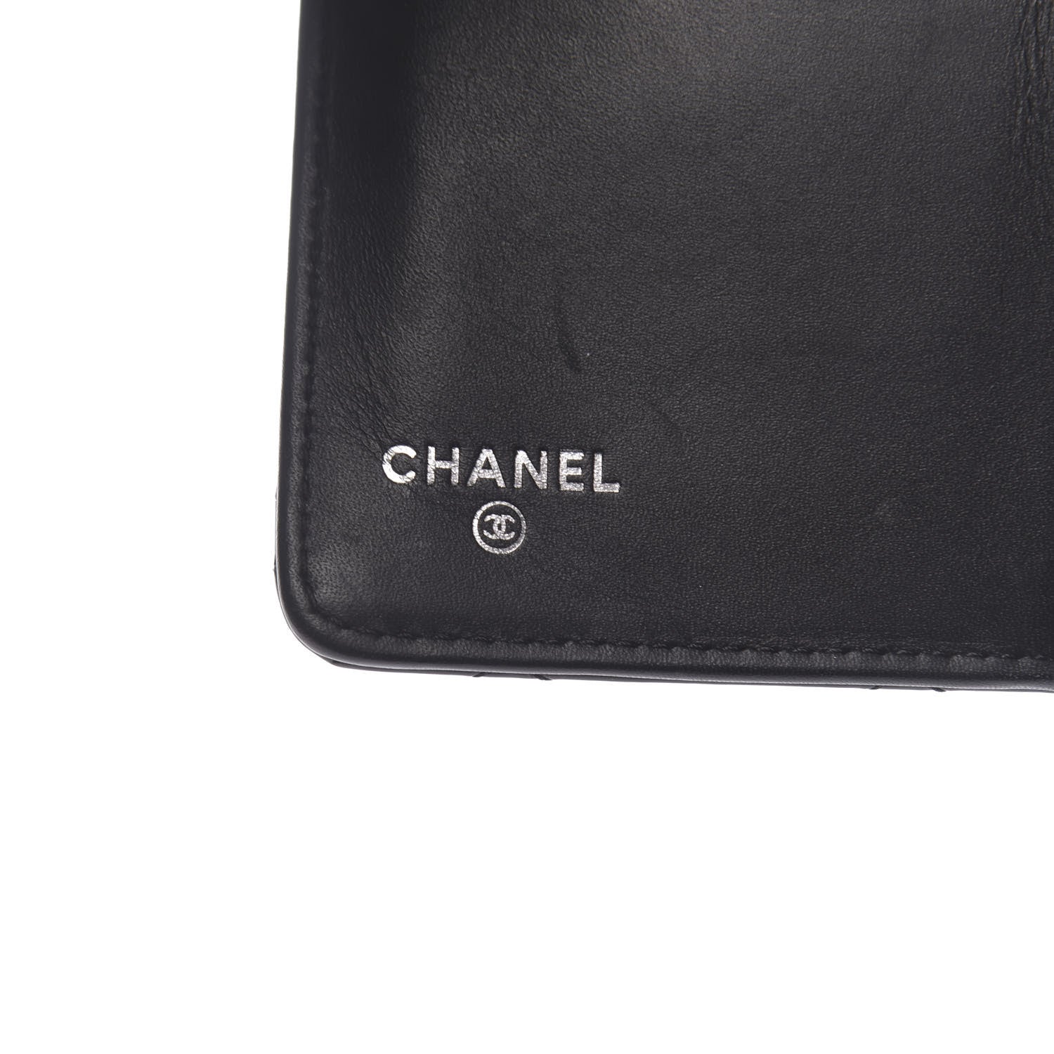 Chanel Patent Quilted Brilliant Zipped Pocket Wallet Black 6 of 8