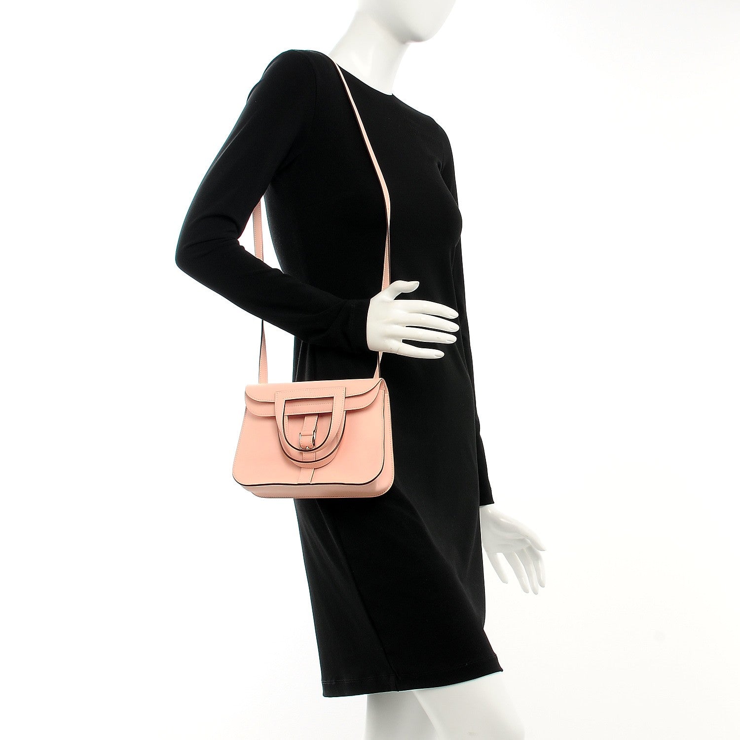 Hermes Swift Mini Halzan 22 Rose Eglantine 2 of 23