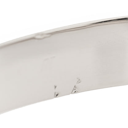 Cartier 18K White Gold LOVE Bracelet 18 7 of 8