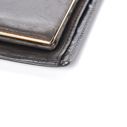 Chanel Patent Timeless CC French Wallet Black 23 of 23
