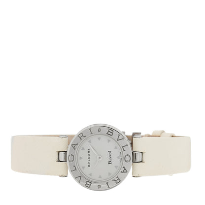 Bulgari Stainless Steel Calfskin Mother of Pearl 22mm B.Zero1 Quartz Watch 2 of 6