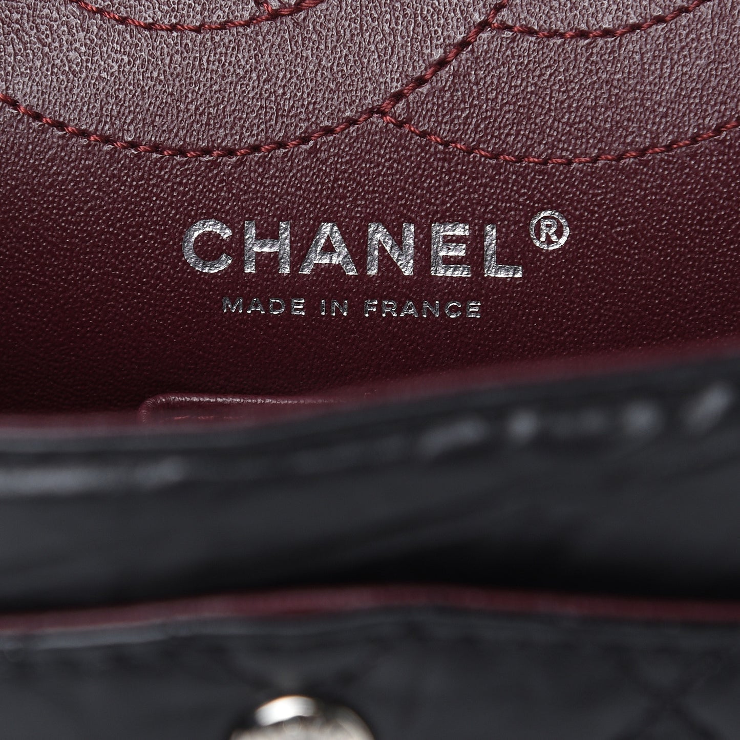 Aged Calfskin Quilted 2.55 Reissue 225 Flap Black