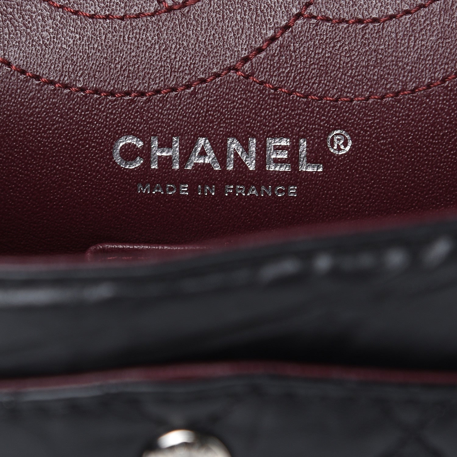 Chanel Aged Calfskin Quilted 2.55 Reissue 225 Flap Black 6 of 10
