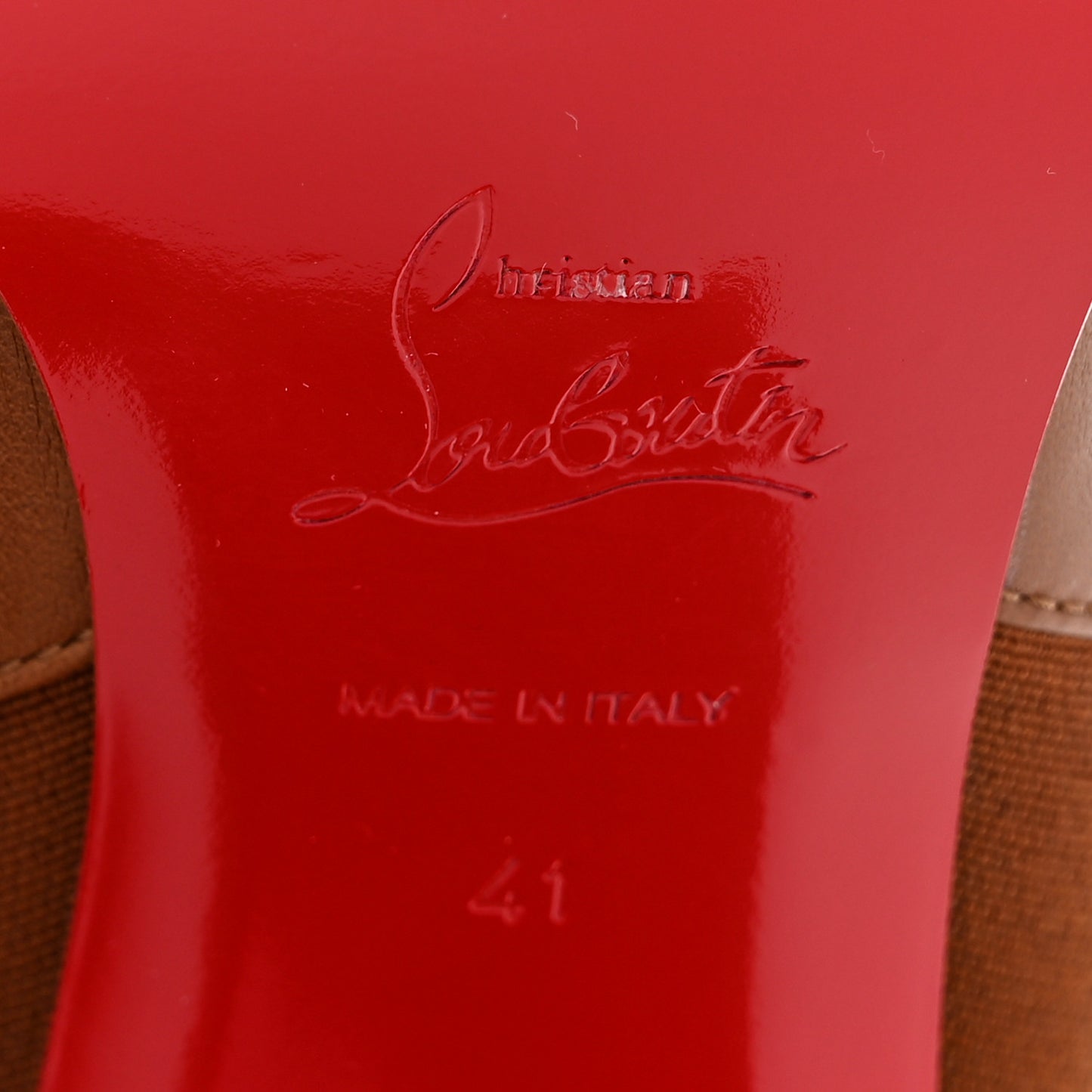 Calfskin CL Chelsea 70 Booty 41 Cuoio
