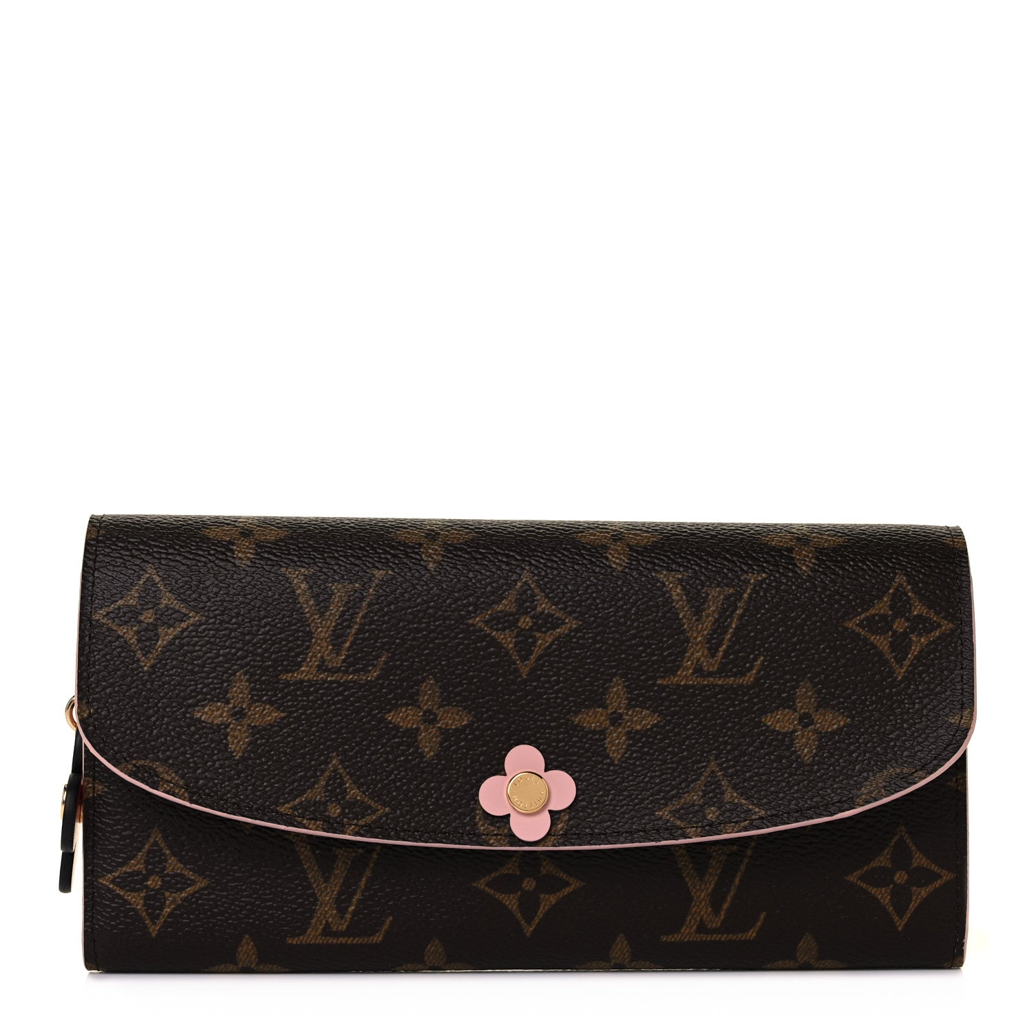 Louis Vuitton Monogram Bloom Flower Emilie Wallet 1 of 9
