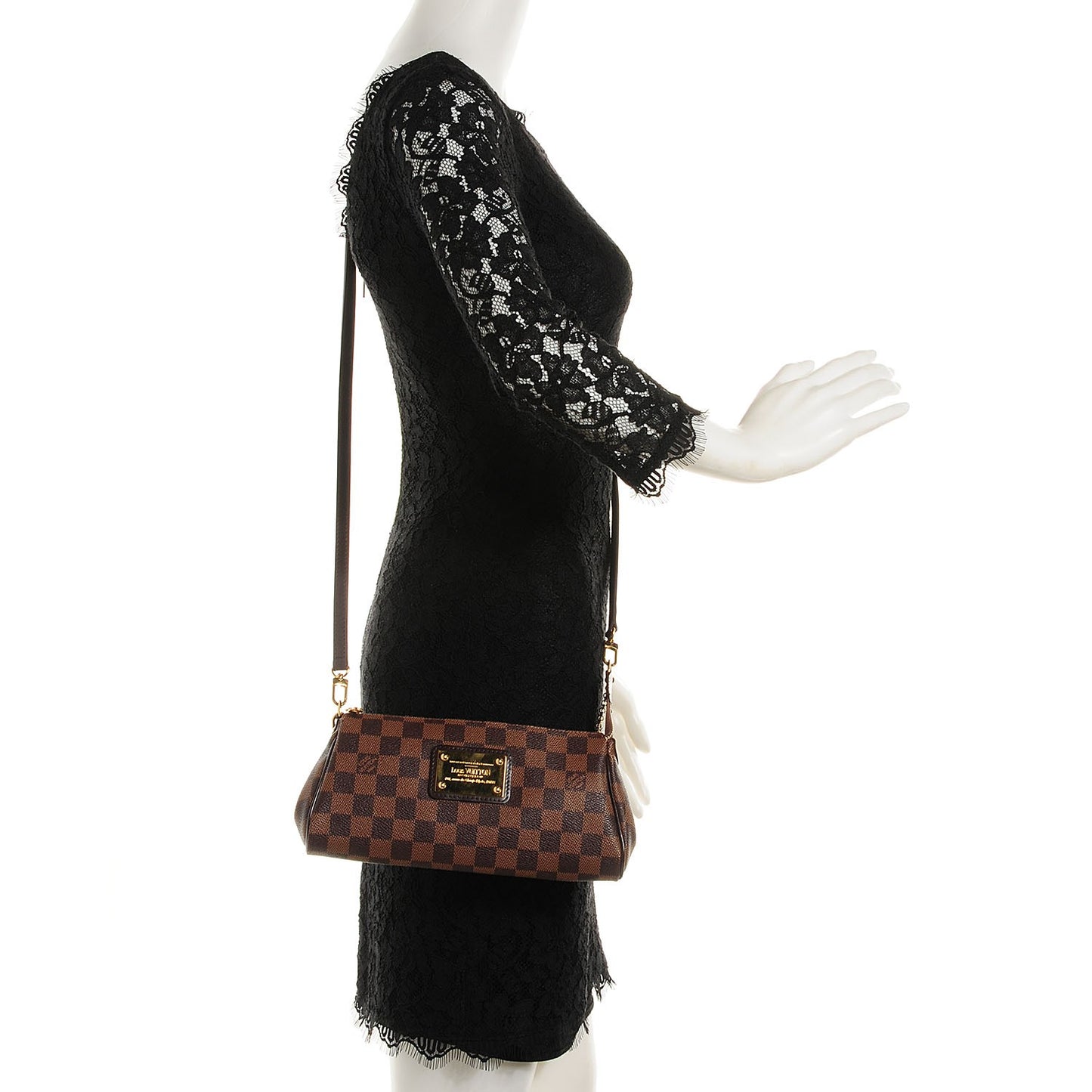 Damier Ebene Eva Clutch