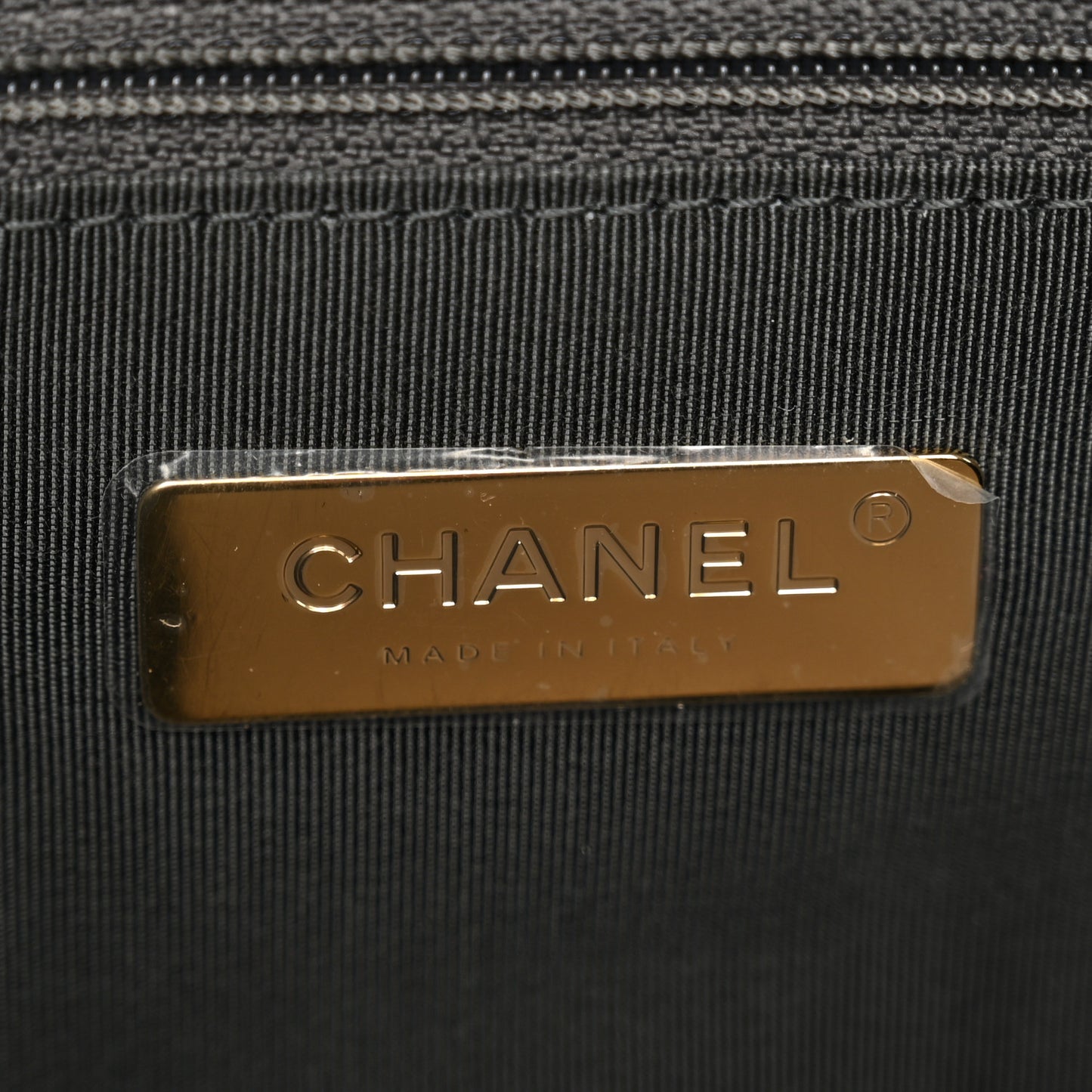 Lambskin Quilted Medium Chanel 19 Flap Dark Grey