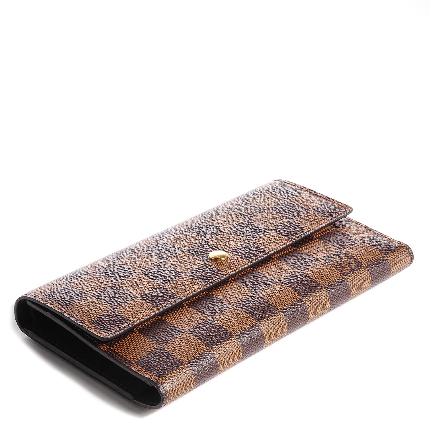 Louis Vuitton Damier Ebene Porte Tresor International Wallet 4 of 7