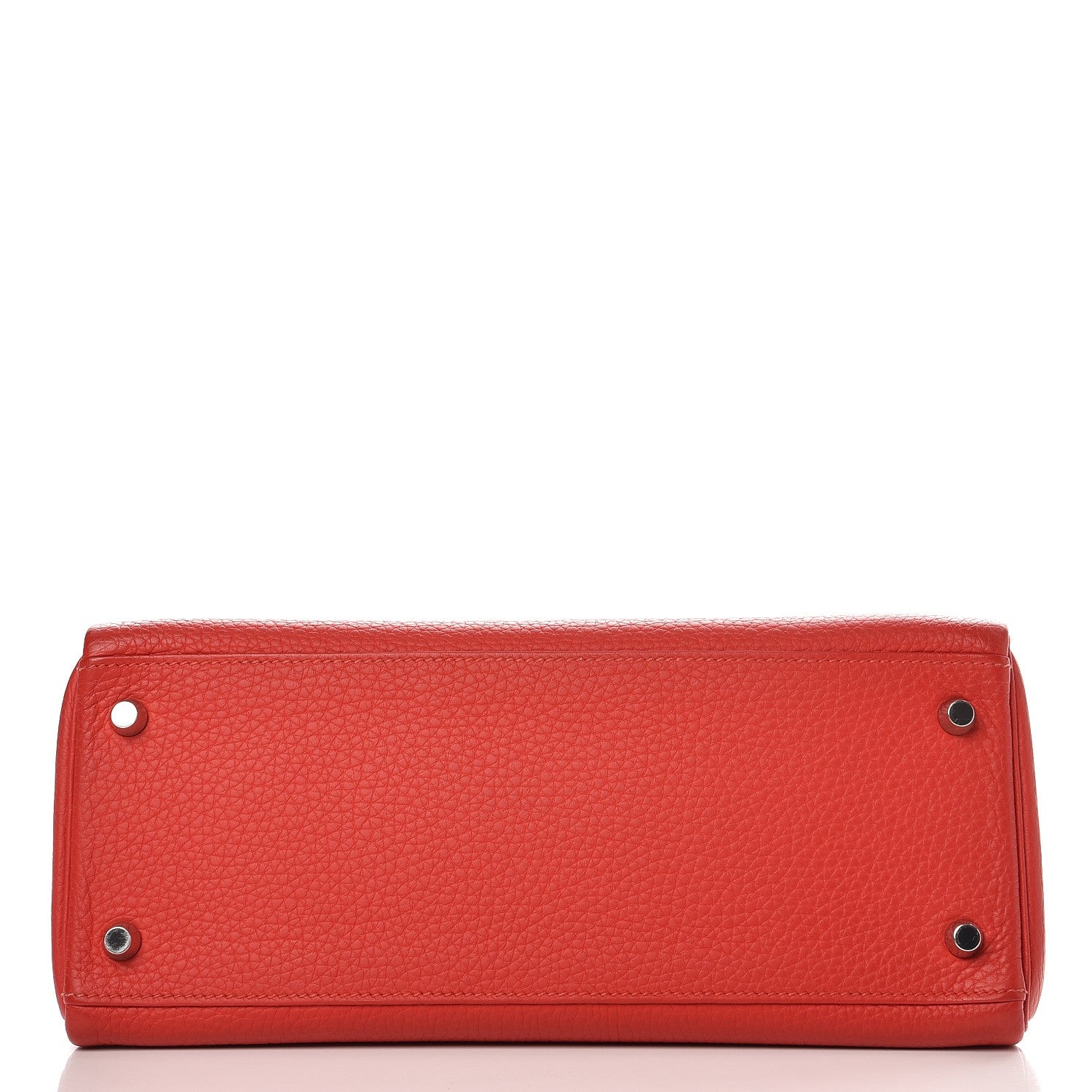 Hermes Taurillon Clemence Kelly Retourne 28 Rouge Tomate 23 of 37