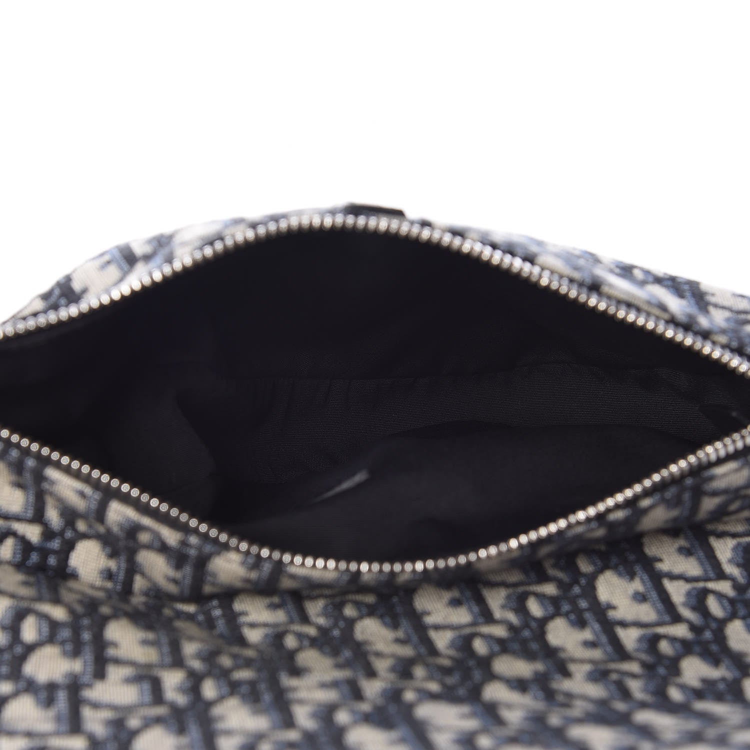 Christian Dior Oblique Saddle Bag Blue 6 of 12