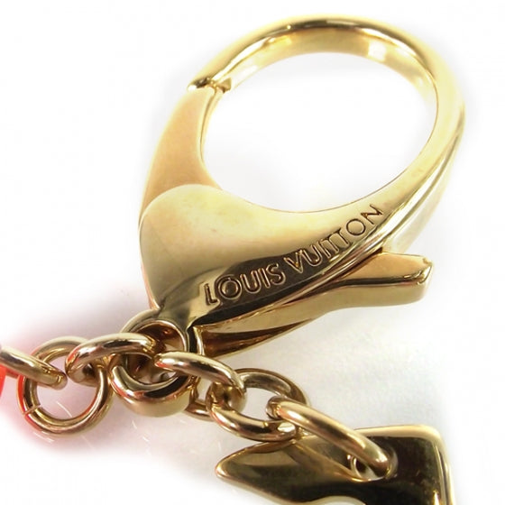 Graffiti Bag Charm Orange