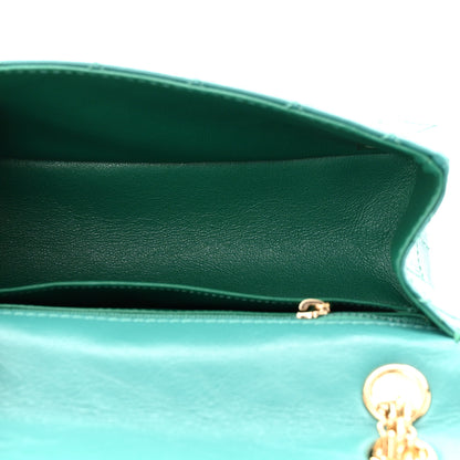 Chanel Aged Calfskin Quilted 2.55 Reissue Mini Flap Green 5 of 11