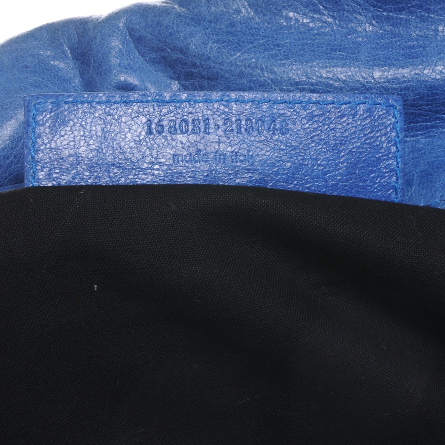 Chevre Quilted Matelasse MM Bleu De France