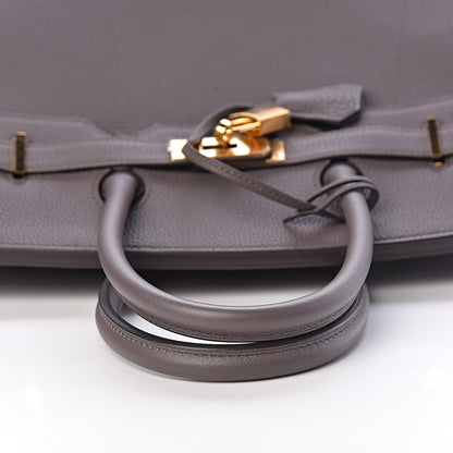 Hermes Togo Birkin 35 Etain 12 of 30