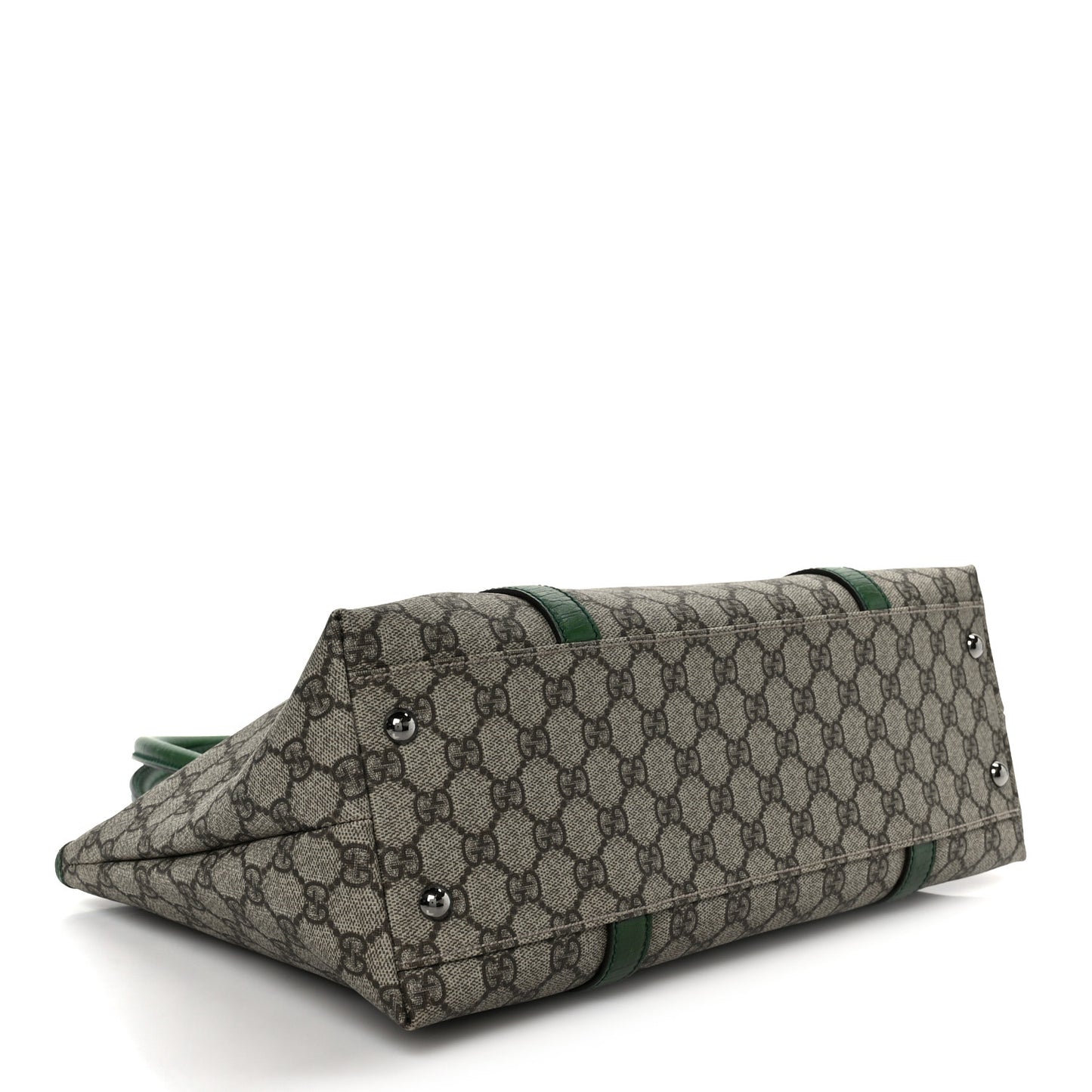 GG Plus Monogram Medium Joy Tote Green