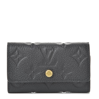 Louis Vuitton Empreinte Multicles 6 Key Holder Black 1 of 8