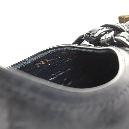 Louis Vuitton LOUIS VUITTON Leather Pointed Toe Cube Pumps 36 Black 5 of 8