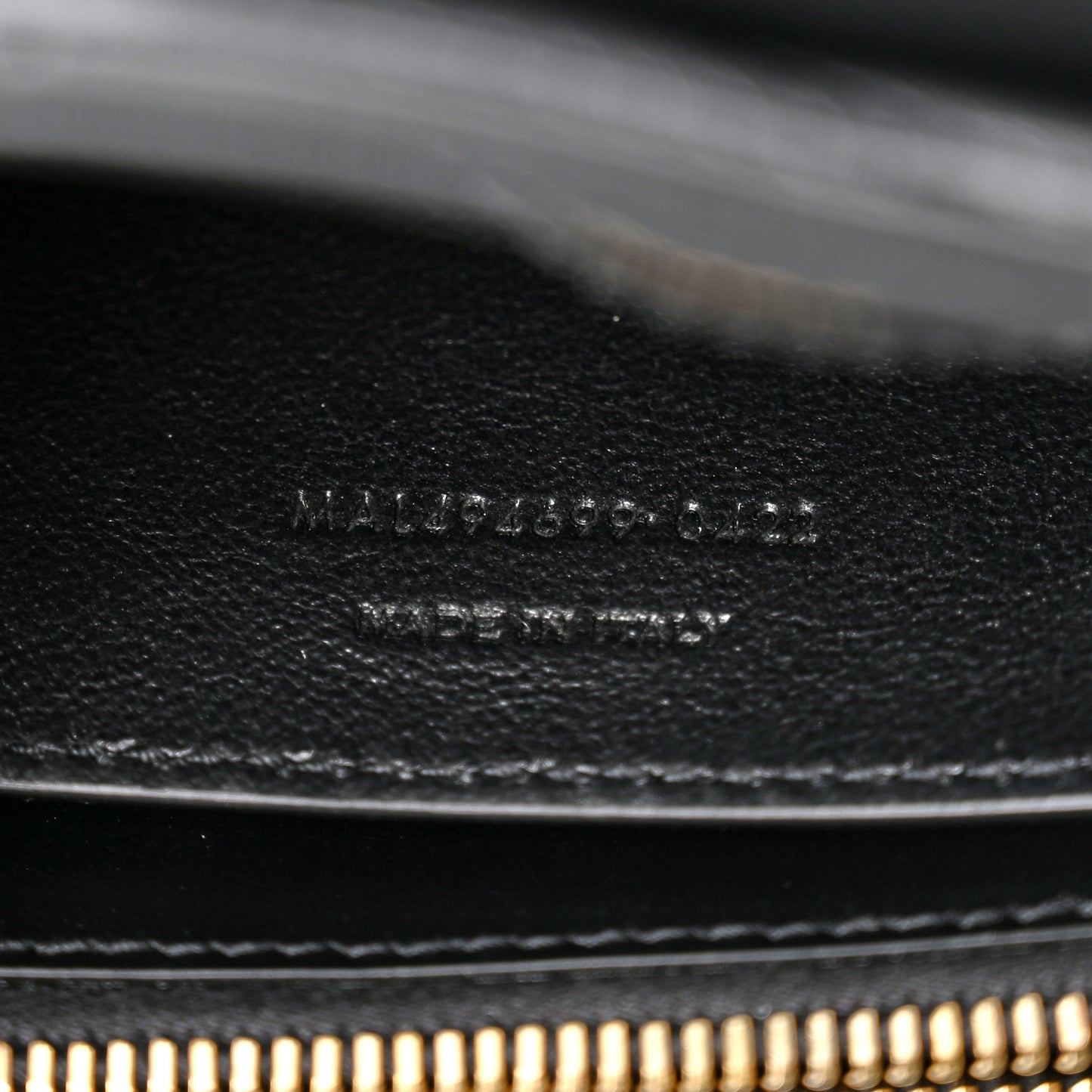 Calfskin Y Quilted Monogram Small Loulou Chain Satchel Black