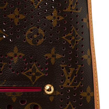 Louis Vuitton Monogram Perforated Musette Fuchsia 14 of 15