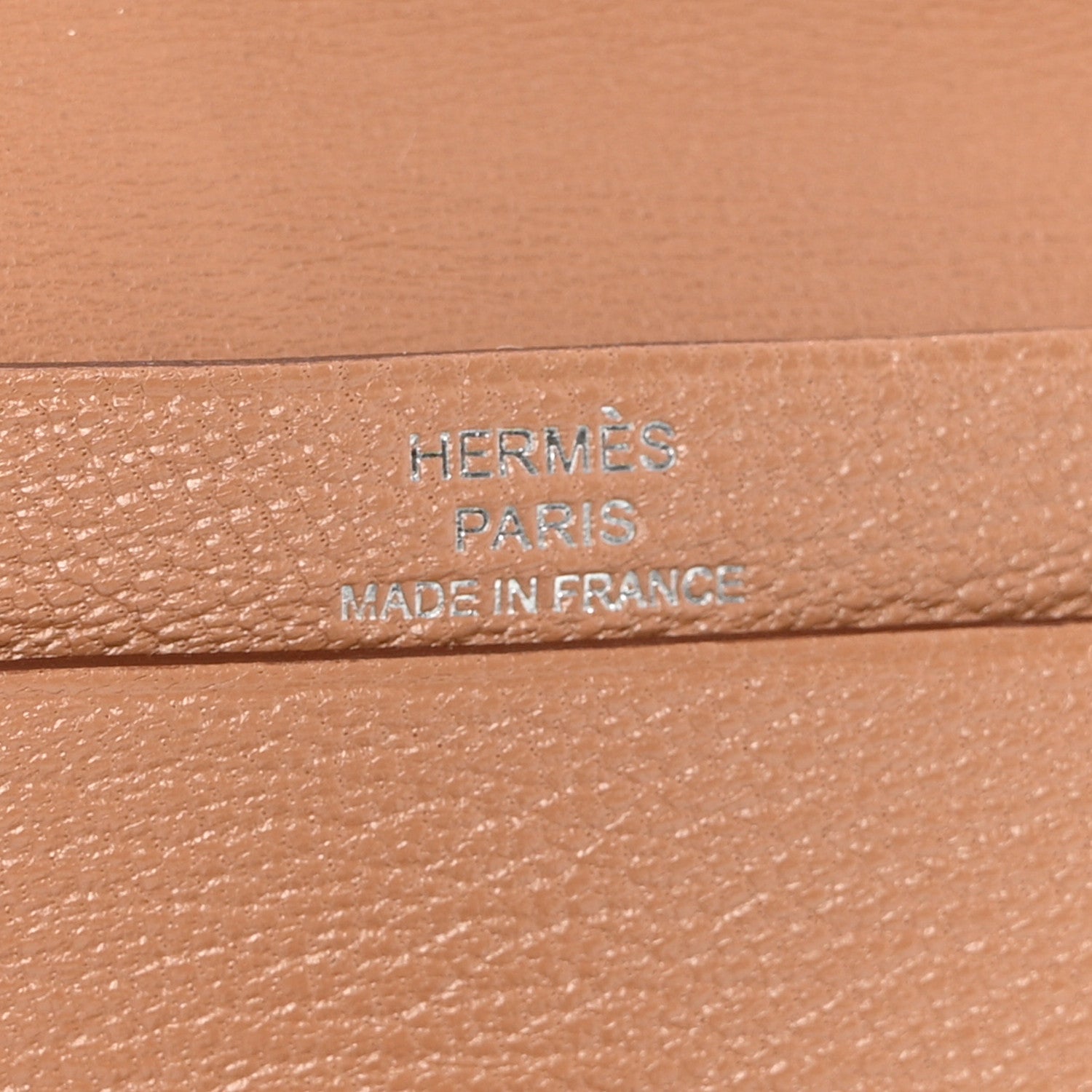 Hermes Chevre Mysore Bearn Card Holder Wallet Quebracho 6 of 8