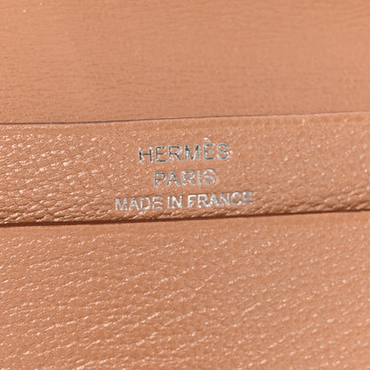 Hermes Chevre Mysore Bearn Card Holder Wallet Quebracho 6 of 8