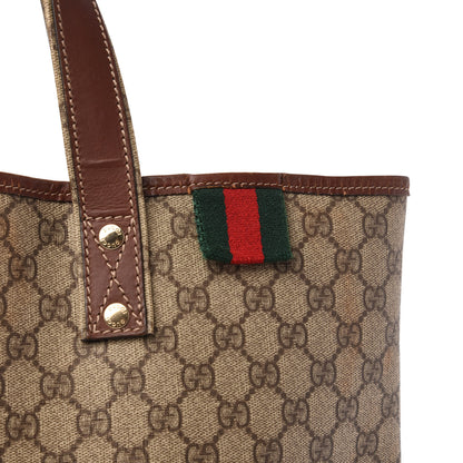 Gucci GG Plus Monogram Medium Signature Web Loop Tote Brown 10 of 10